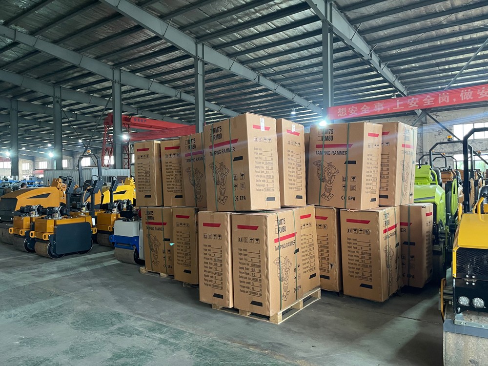 山东云顶yd2223线路检测公司40台冲击夯出口南非市场毛里求斯